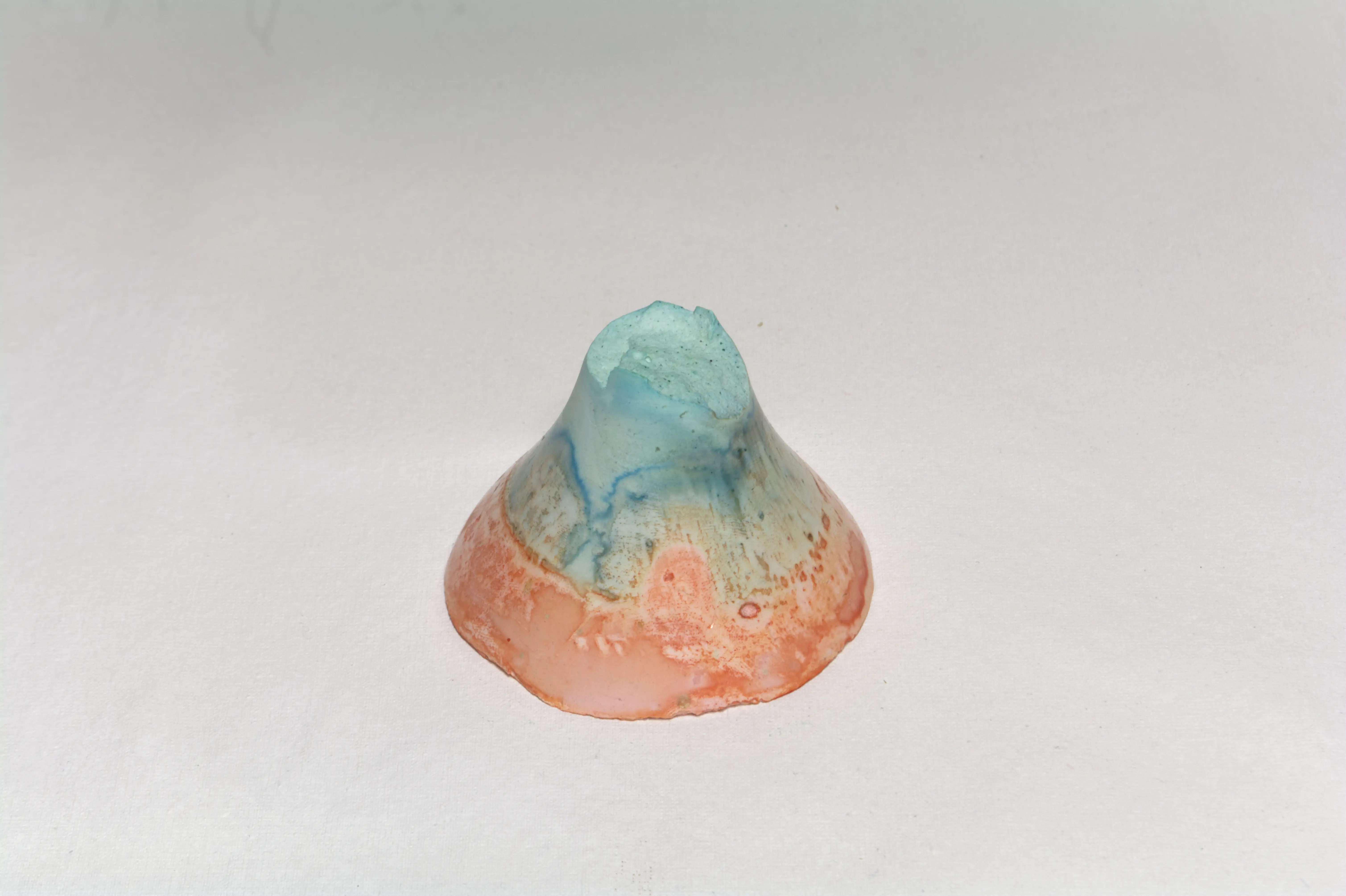 Coca-Cola bottle upper part-2, Ryu Sung Chul, 2022, Plaster, pigments, acrylic coating